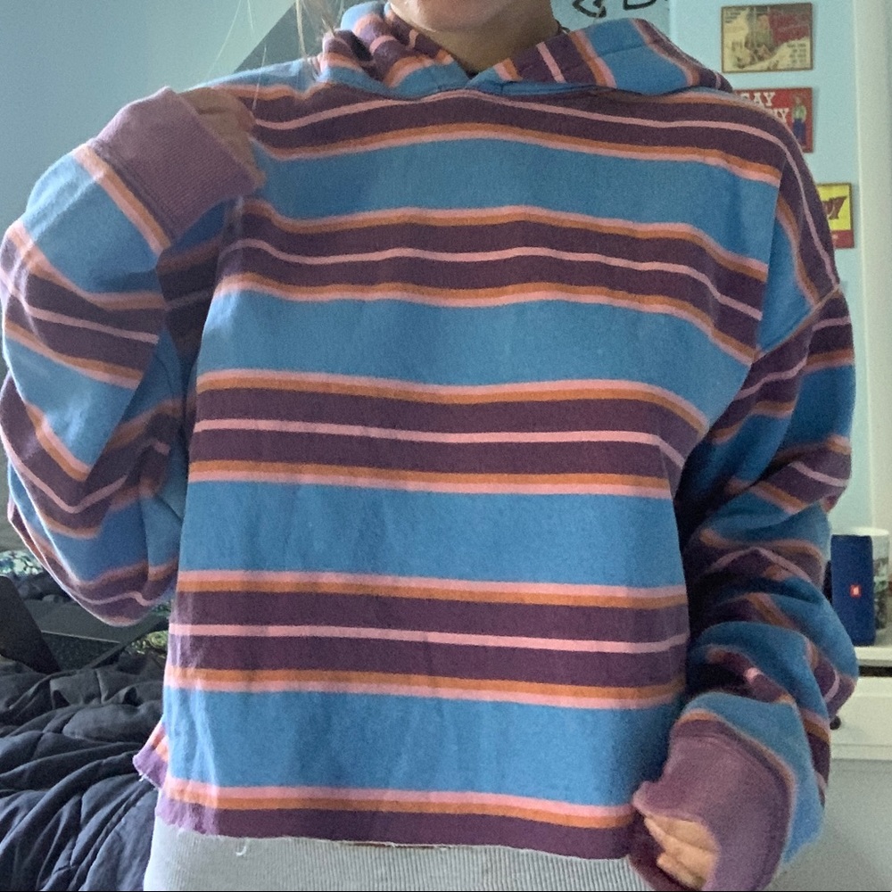 Cropped hoodie